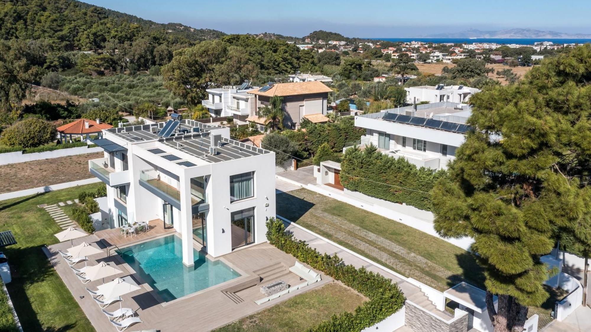 Armonia Luxury Villa Ialisos Exterior foto
