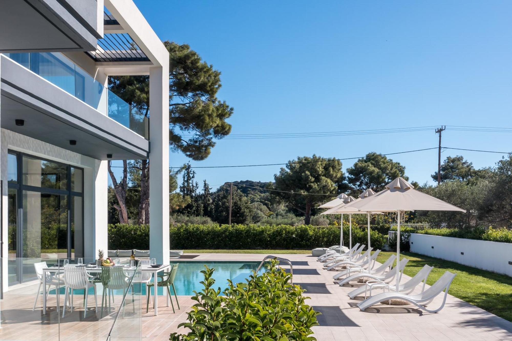 Armonia Luxury Villa Ialisos Exterior foto